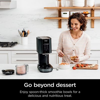Ninja CREAMi Ice Cream & Sorbet Maker, 7 Frozen Treat Programs, Includes 3 Pints & Lids