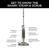 Shark Steam & Scrub All-in-One Scrubbing and Sanitizing Hard Floor Steam Mop S7005