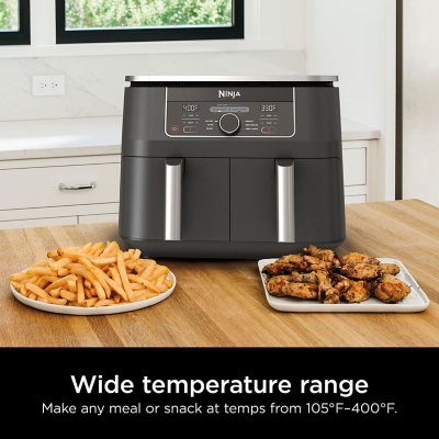 Ninja Foodi 6-in-1, 8 Quart 2-Basket Air Fryer with DualZone Technology