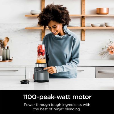 Ninja Nutri-Blender Pro with Auto-iQ, Personal Blender, CL401A