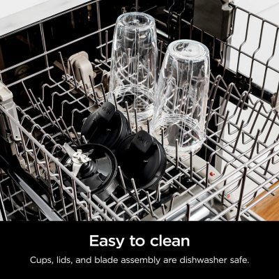 Ninja Nutri-Blender Pro with Auto-iQ, Personal Blender, CL401A