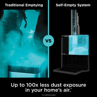 SharkÃÂ® WandvacÃÂ® Cordless Self-Empty System, Bagless Cordless Pet Stick Vacuum with HEPA-Sealed Base