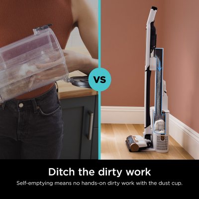 SharkÃÂ® WandvacÃÂ® Cordless Self-Empty System, Bagless Cordless Pet Stick Vacuum with HEPA-Sealed Base