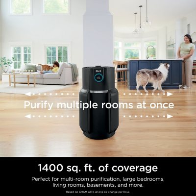 Shark NeverChange Air Purifier MAX + Remote & 2 Odor Neutralizer Cartridges