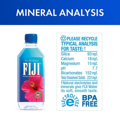 FIJI Natural Artesian Water 16.9 fl. oz., 24 pk.