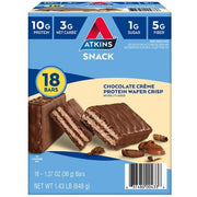 Atkins Protein Wafer Crisps, Chocolate Creme 18 ct.