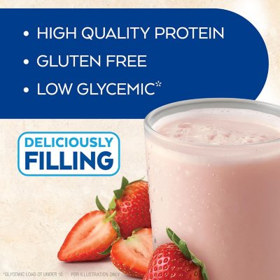 Atkins 15g Keto Protein Shake, Strawberry 11 fl. oz.,15 pk.