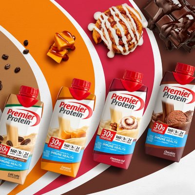 Premier Protein 30g High Protein Shake, Café Latte 11 fl. oz., 15 pk.