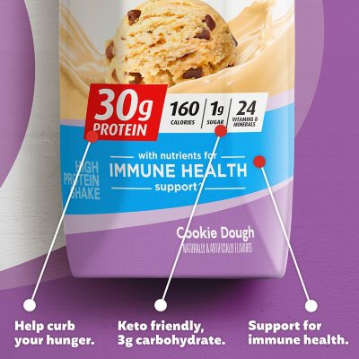 Premier Protein 30g High Protein Shake, Cookie Dough, 11oz., 15 pk.