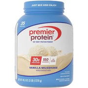 Premier Protein 30g High Protein Powder, Vanilla Milkshake, 3 lbs.