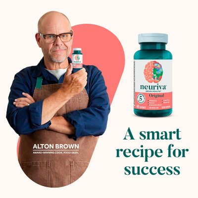 Neuriva Original BRAIN Health Supplement, Memory & Focus Support Capsules, 45 ct.