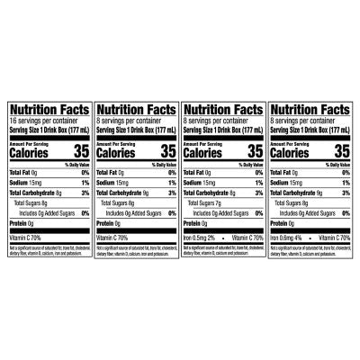 Honest Kids Organic Fruit Juice Drink Boxes Variety Pack 6 oz., 40 pk.