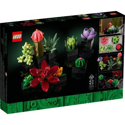 LEGO Succulents Plant Decor Building Set, 771 pcs.