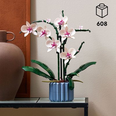 LEGO Orchid Plant Decor Building Set, 608 pcs.