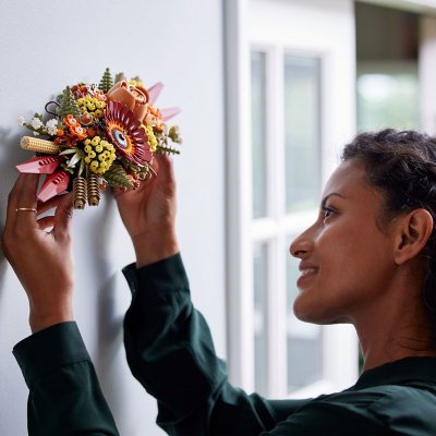 LEGO Icons Dried Flower Centerpiece Building Set, 812 pcs.