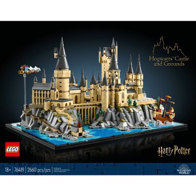 LEGO Harry Potter Hogwarts Castle and Grounds Building Set, 2,660 pcs.