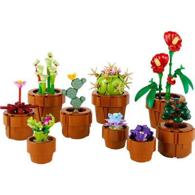 LEGO Icons Tiny Plants Building Set, 758 pcs.