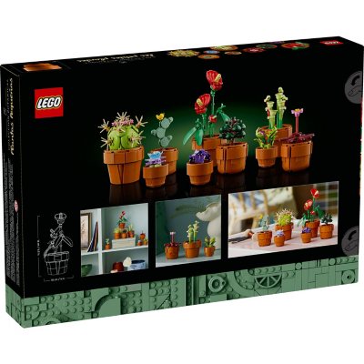 LEGO Icons Tiny Plants Building Set, 758 pcs.