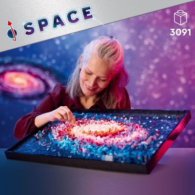 LEGO Art The Milky Way Galaxy Wall Art Building Set, 3,091 pcs.