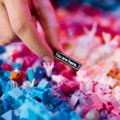 LEGO Art The Milky Way Galaxy Wall Art Building Set, 3,091 pcs.