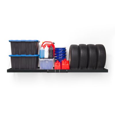 NewAge Products Pro Series 2' x 8' Wall-Mounted Steel Shelf