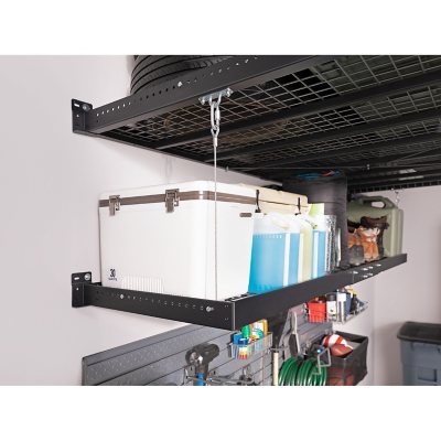 NewAge Products Pro Series 2' x 8' Wall-Mounted Steel Shelf