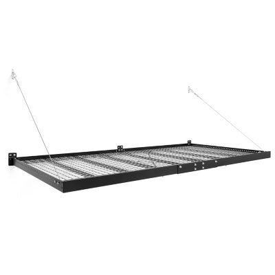 NewAge Products Pro Series 2' x 4'  Wall-Mounted Steel Shelf