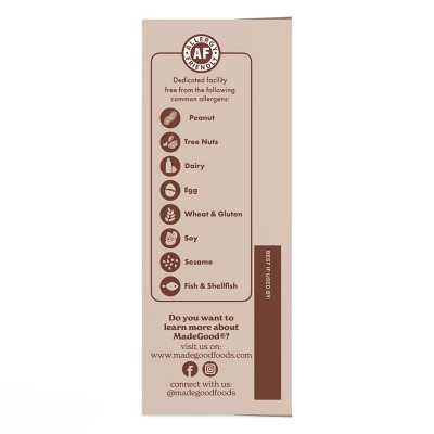 MadeGood Chocolate Chip Bars 0.85 oz., 24 pk.