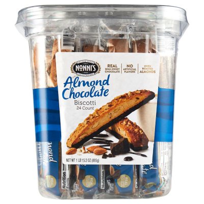 Nonni's Almond Chocolate Biscotti (31.2 oz., 24 ct.)