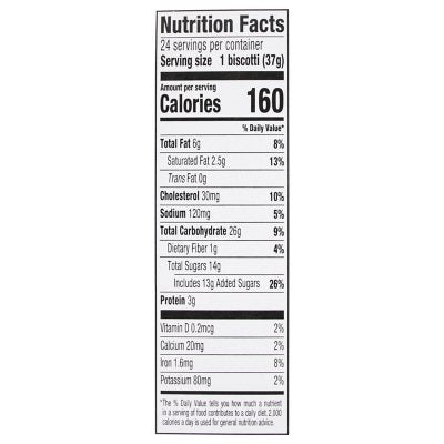 Nonni's Almond Chocolate Biscotti (31.2 oz., 24 ct.)