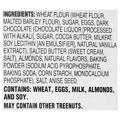 Nonni's Almond Chocolate Biscotti (31.2 oz., 24 ct.)