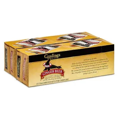 Goslings Non-Alcoholic Ginger Beer, 12 fl. oz. can, 24 pk.