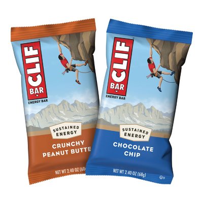 Clif Bar Variety Pack 2.4oz, 20ct.
