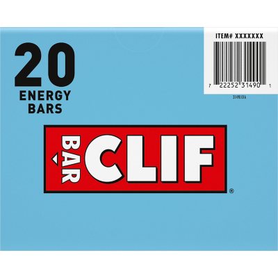 Clif Bar Variety Pack 2.4oz, 20ct.