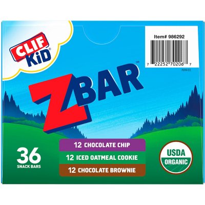 CLIF Kid ZBar, 1.27 oz., 36 ct.