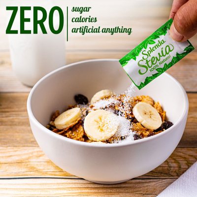 SPLENDA Naturals Stevia Sweetener Packets, 500 ct.