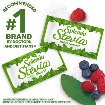 SPLENDA Naturals Stevia Sweetener Packets, 500 ct.