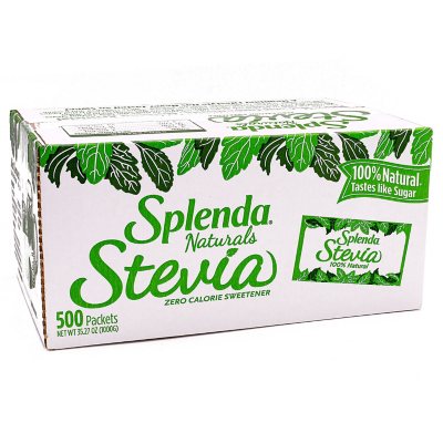 SPLENDA Naturals Stevia Sweetener Packets, 500 ct.