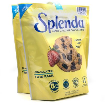 SPLENDA Granulated Sweetener Twin Pack 12.6 oz., 2 pk.