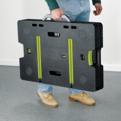 Keter Folding Work Table with Two Adjustable Clamps