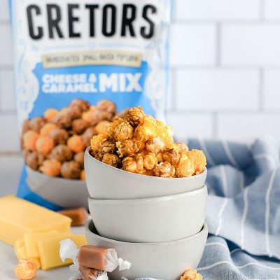 G.H. Cretors Cheese & Caramel Flavored Popcorn Mix, 23.5 oz.