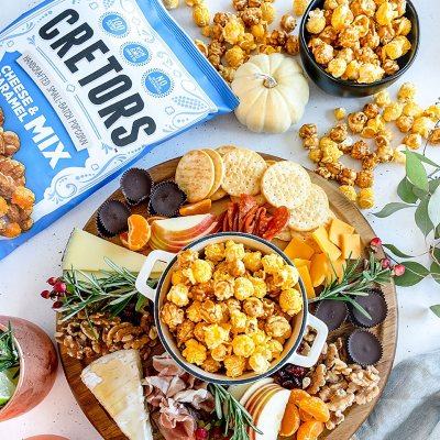 G.H. Cretors Cheese & Caramel Flavored Popcorn Mix, 23.5 oz.