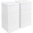 Hometex Microfiber Detail Towels, White 15" x 18"