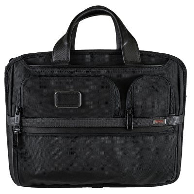 TUMI Alpha Expandable Laptop Briefcase