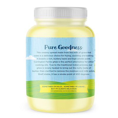Carrington Farms Ghee, 54oz.