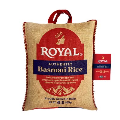 Royal Basmati Rice 20 lbs.