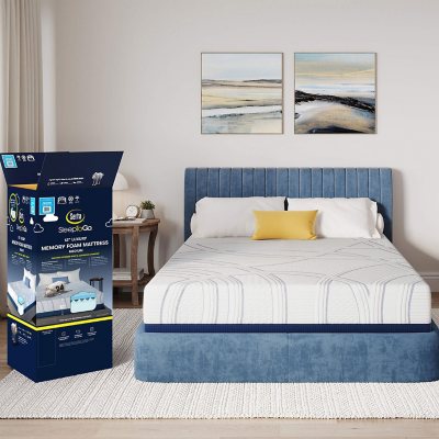 Serta SleepToGo 12" Firm Gel Memory Foam Mattress