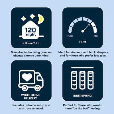 Serta Perfect Sleeper Bleu Moment 13.5" Mattress (Available in Firm and Plush)