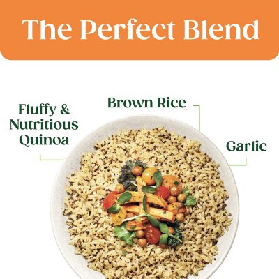 Seeds of Change Certified Organic Quinoa and Brown Rice with Garlic 8.5 oz., 6 pk.