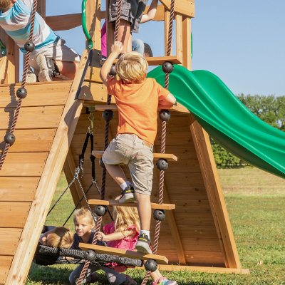 Backyard Discovery Endeavor Cedar Swing Set